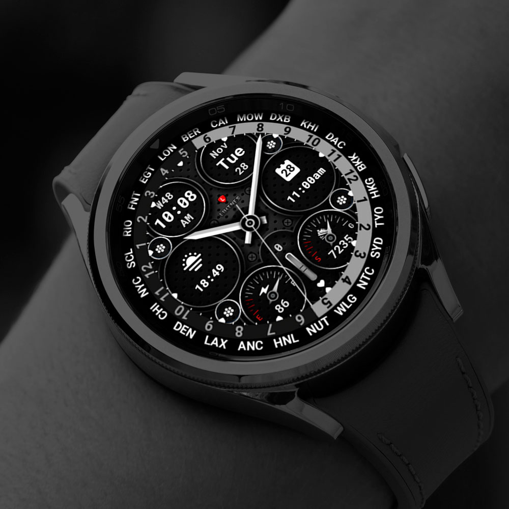 World Time Watch Face