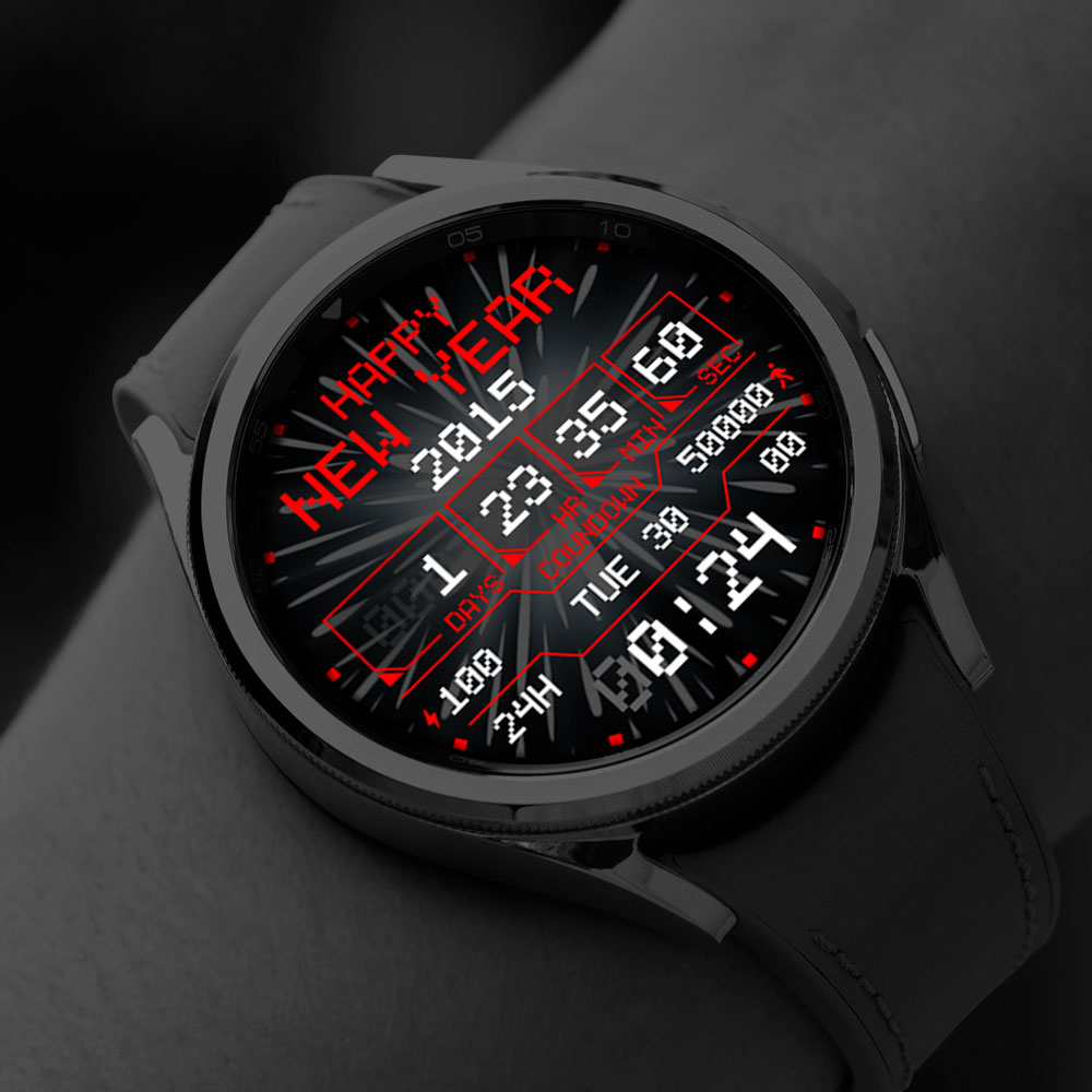 New Year Watch Face