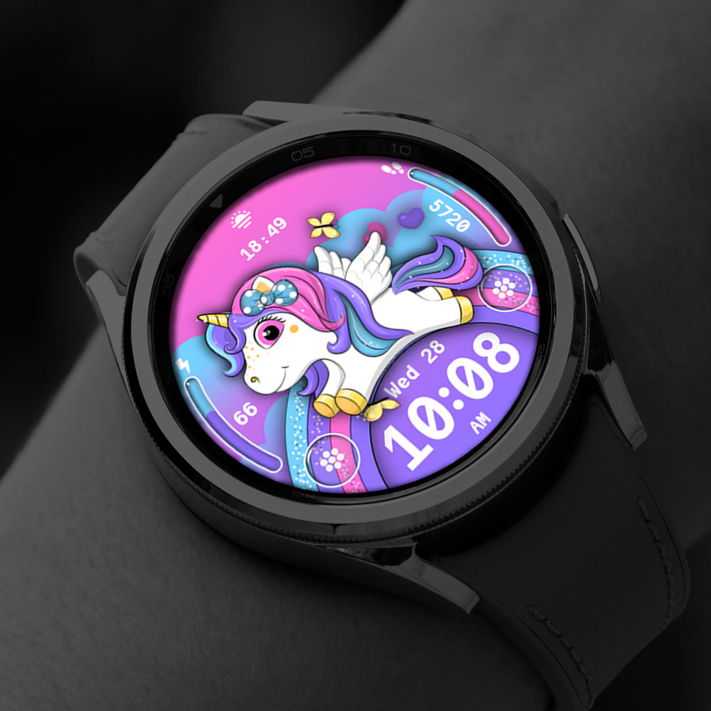 Unicorn Watch Face