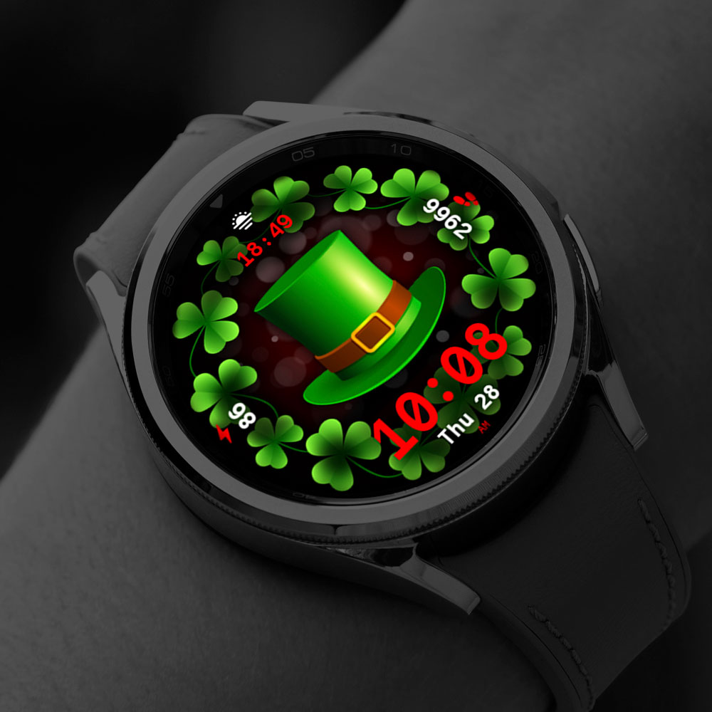 St.Patrick's watch face 097