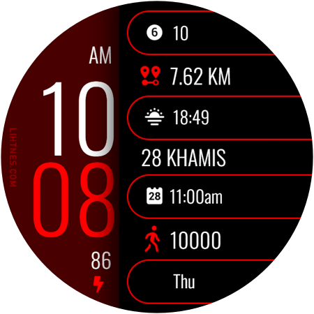 Minimal Watch Face 003