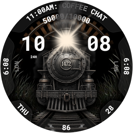Train Watch Face 061