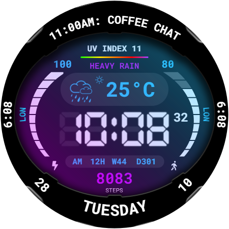 LumeX Digital Face 130