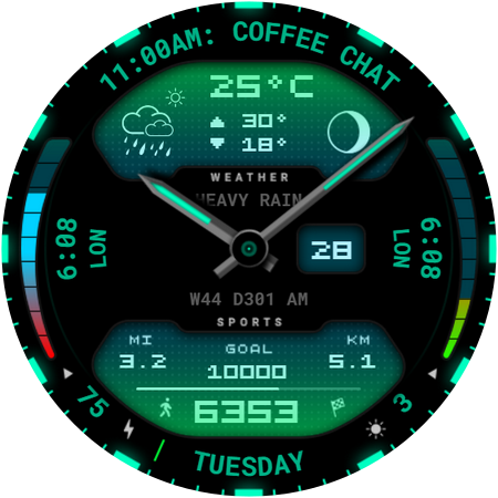 Analog Watch Face