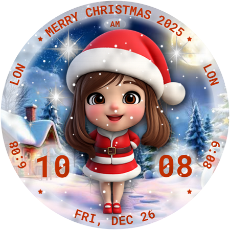 Christmas Watch Face