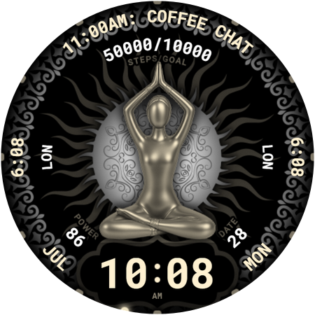 Yoga Watch Face 009