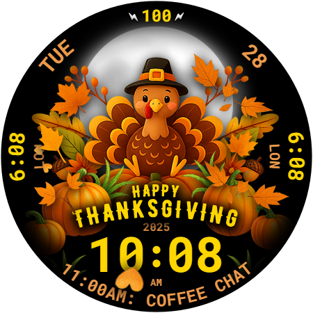 Thanksgiving Watch Face 119