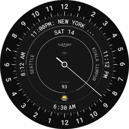 Wayne 24h Watch Face 149