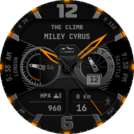 Climber2 Watch Face 165