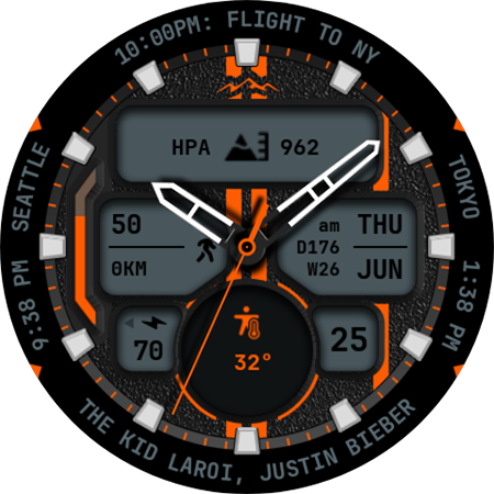 Hiking Watch Face 156