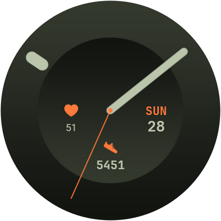 Galaxy 9 Watch Face 174