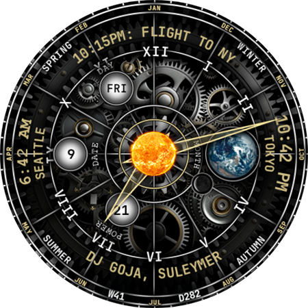 Antique Watch Face 155
